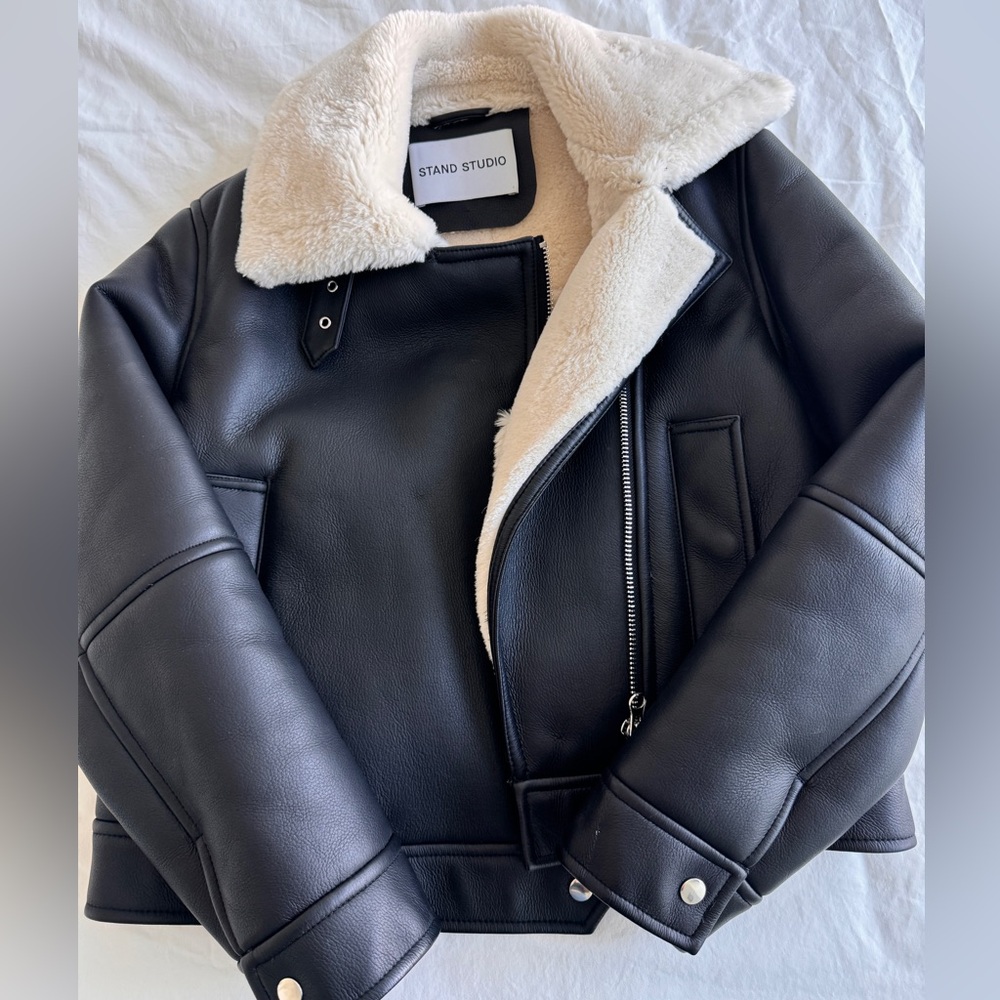 Stand Studio Motto Jacket Shearling
